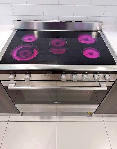 Selling Siemens 90cm 5 Rings Full Electric Ceramic Cooker Range