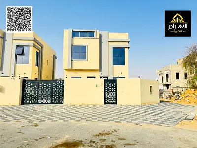 For sale: Corner villa near the mosque. One of the most luxurious villas in Ajman. Super deluxe construction and finishing, very spacious building are