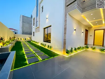 فيلا بسعر شامل رسوم التسجيل والتمليك على الشارع الرئيسي جاهزة للسكن في أرقي مناطق عجمان تملك حر لجميع الجنسيات