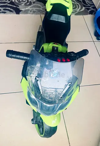 FREE Green Ride-on Electric Toy Motorcycle for Kids of age 2-4 yrs  motor not working