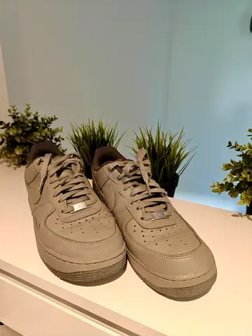 Premium Nike Air Force 1 Low - Full Army Green - Leather