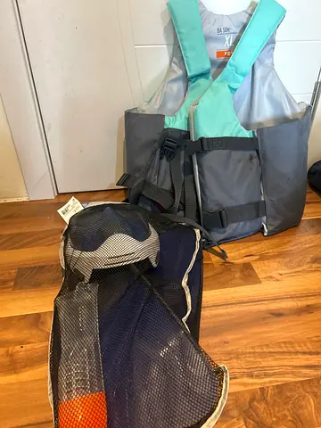 Adult and Child Life Jackets + Safety Gear Bundle (Used)