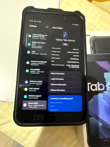 Samsung tab active 3 LTE