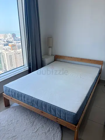 IKEA Bed + Mattress 140x200 | Very Good Condition | Available on May 2nd