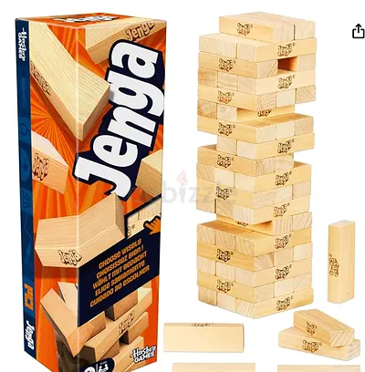 NEW Jenga game – 80 Pieces (Bulk Deal)