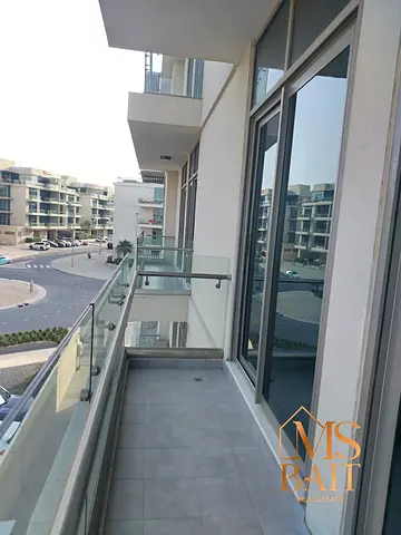 شقة بغرفة نوم واحدة | بولو ريزيدنس D1 | شرفة وإطلالة على المدينة