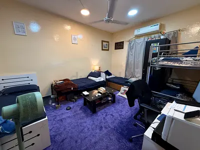 Bachelor bed space available in al rashdiya 2 ajman