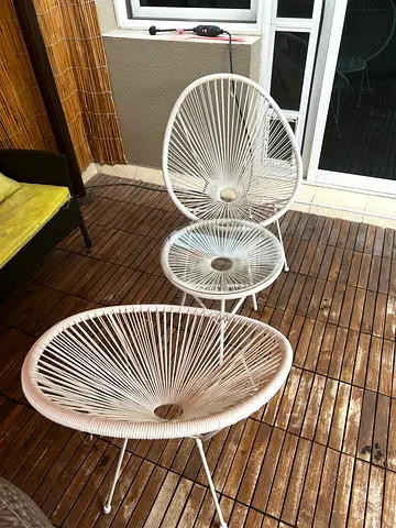 Out door patio balcony set