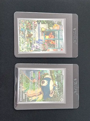 Pokemon 151 Promo Cards (Charmander  Snorlax Pokemon Center) — Near Mint