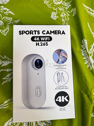 4K WiFi Sports Camera (H.265) - Brand New in Box