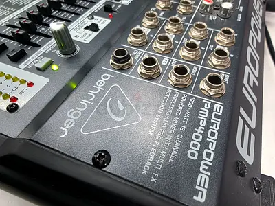 Behringer Europower PMP4000 Mixer/Amplifier - Good Working Condition