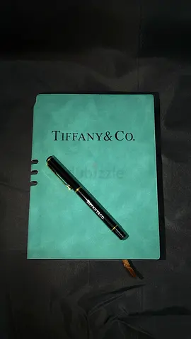 Tiffany  Co. Notebook with Tiffany-branded Black Pen