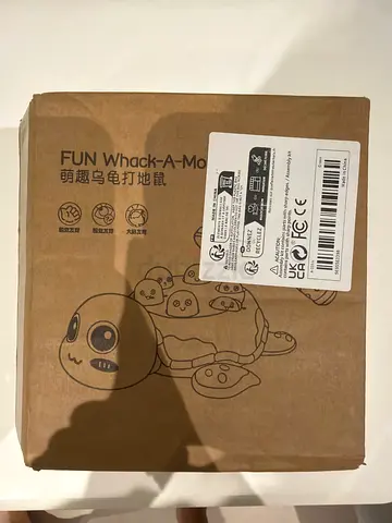 Fun Whack-A-Mole Electronic Toy (boxed, opened)
