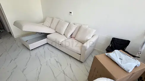Ikea vimle L shape sofa bed with mattress