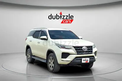 AED 1216/month | 2021 Toyota Fortuner  | GCC Specs | Ref#452254