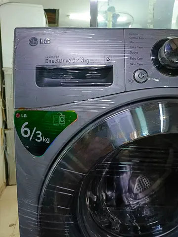 LG Front Load Washer 6kg / 3kg Washer Dryer (Inverter Direct Drive) - Good Condition
