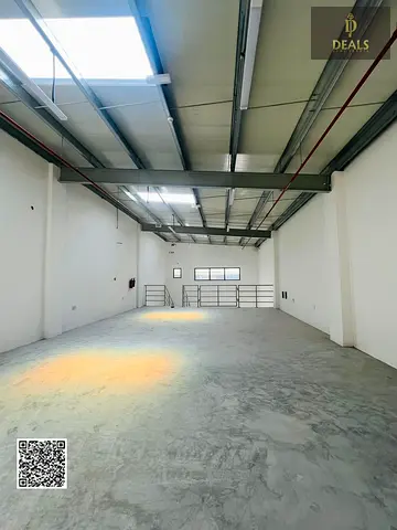 Spacious Warehouse for Rent in Al Jurf 1 | 2,992 Sqft | 44 kW Power | Ideal for Garage & Storage | AED 115,000