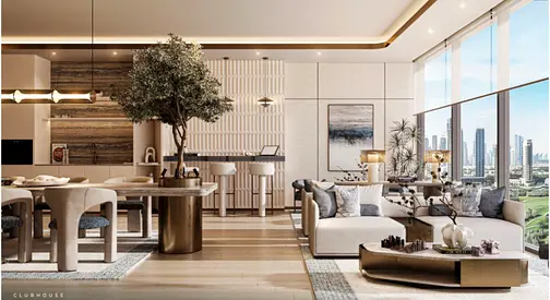 شقة مفروشة بغرفتي نوم | إنري ريزيدنس دبي ساوث | وسائل راحة على طراز المنتجع وإطلالات متعددة