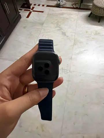 Apple Watch Series 11, 46 MM (Excellent Condition) with Blue Sport Band