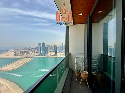 Luxury Fully Furnished 1BR Apartment in Iconic La Plage Tower Al Mamzar with Premium Amenities