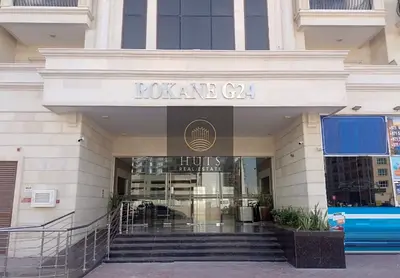 شقة بغرفة نوم واحدة | Rokane G24 | شرفة وإطلالة على المدينة | مطبخ مفروش جزئيًا