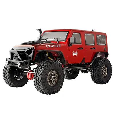 RGT EX86100V2 1/10 RC Crawler Rock Cruiser 4WD Off-Road Truck 313mm Wheelbase Waterproof RTR