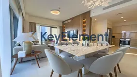 Furnished 3BR + Maids | High Floor | Burj Khalifa View