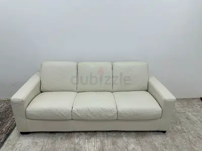 As good as new three seater sofabed from Natuzzi
