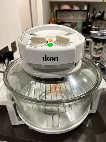 Ikon Halogen Convection Oven / Air Fryer - Glass Bowl (Working Condition)