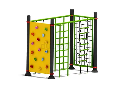 Climbing Playground for Kids with Multiple Activity Playset