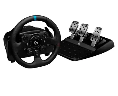 Logitech Racing Wheel with Pedals (G923 style) - New condition
