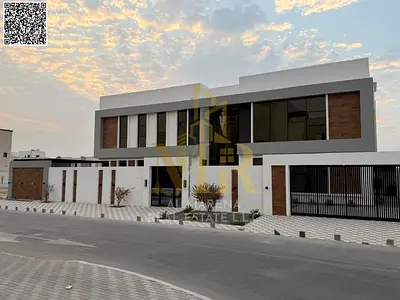 A villa with all electricity and water fees included, on the main street, ready to move in, in the most prestigious areas of Ajman. Freehold ownership