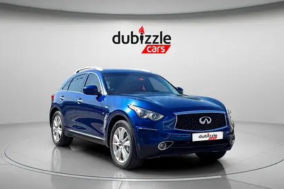 AED 593/month | 2018 Infiniti QX70  | GCC Specs | Ref#450955