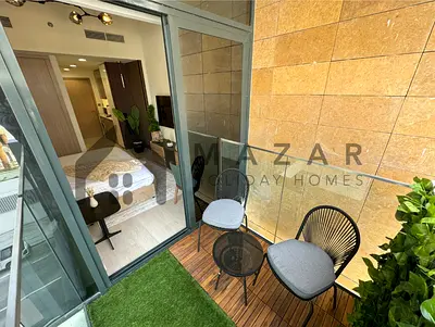 Stylish Studio with Balcony | All Bills Inclusive | Azizi Riviera 26
