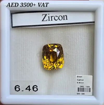 Natural Zircon Gemstone 6.46 CT for sale in Dubai