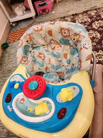 Juniors baby walker with free baby play gym