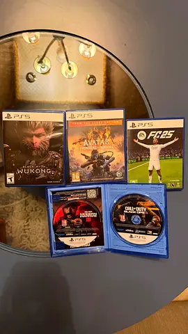 Bundle of PS5 Games (Wukong, Avatar: Frontiers, FC25, Call of Duty, FIFA)
