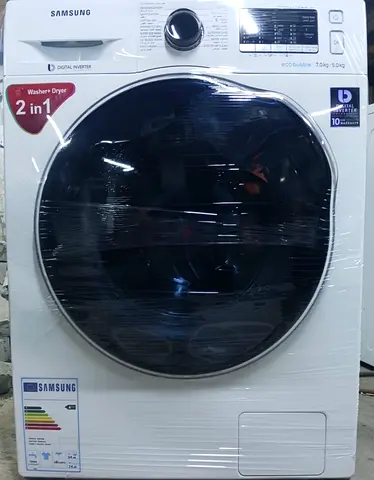 Samsung 2-in-1 Front Load Washer Dryer (7kg Wash / 5kg Dry) - White