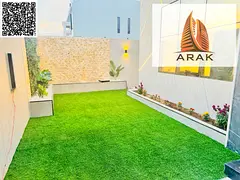 Brand new luxury villa for rent in Al Zahya with roof garden 5 master bedrooms and negotiable price