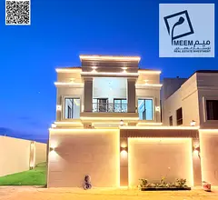 Modern Villa for Sale in Al Helio 2 Ajman Spacious Layout 5 Bedrooms Registration Included