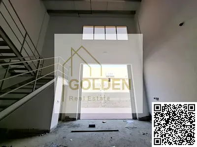 مستودع للإيجار | 2785 قدم مربع | كهرباء 25 كيلو | 120,000 درهم | الجرف الصناعية
