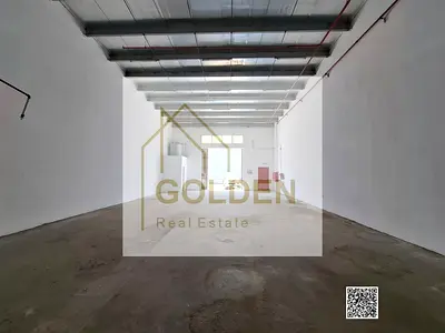 مستودع مناسب لنشاط  كراج سيارات للايجار السنوي بالجرف الصناعيه | كهرباء 21كيلوواط | جاهز للاستلام