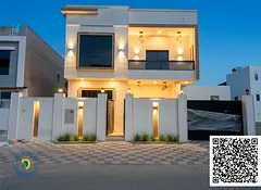 Strategic location in Al Zahia ,Luxury villa 5 rooms, registration fees included
