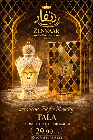 Tala Concentrated Perfume Oil by Zenvaar — 30ml (Sealed Gift Box)