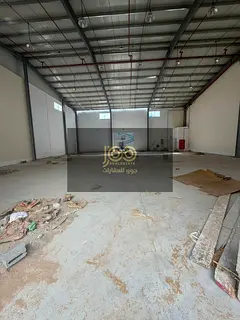 2 Warehouses 10000 SQFT | 50KW Power | Yard | Two Main Roads | Umm Al Thuoob