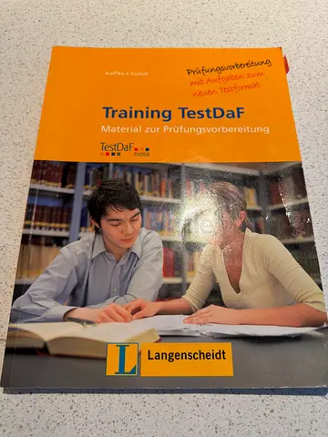 German language study books C1 and TestDaF