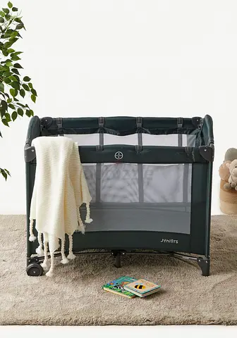 Portable Playpen / Travel Cot - Lightly Used with separate extra mattress
