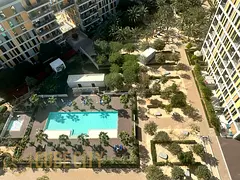 2BR Apartment | Afnan 4 Midtown | Pool &amp; Courtyard View