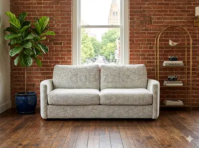 Home center two seater sofa bed with mattress