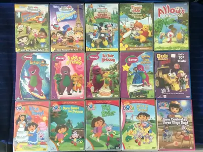 15 CARTOON/CHILDREN DVDs [ENGLISH/ARABIC]